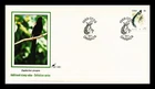 Dr Jim Stamps Ciskei 18c Euplectus Progne Bird First Day Cover Monarch Size