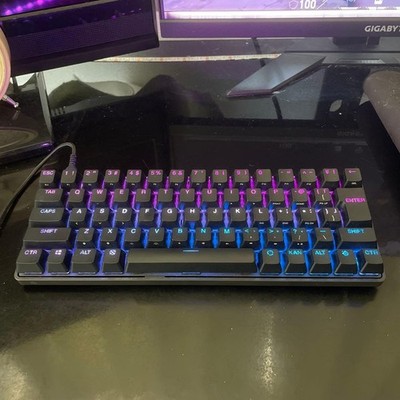 SteelSeries Apex Pro Mini Wired Gaming Keyboard TKL JP Used Tested