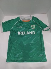 Ireland Lansdowne Kids Shamrock Performance T-Shirt Size 5/6