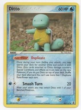 Pokemon TCG 2005 Delta Species Ditto Squirtle 40/113 LP Non Holo