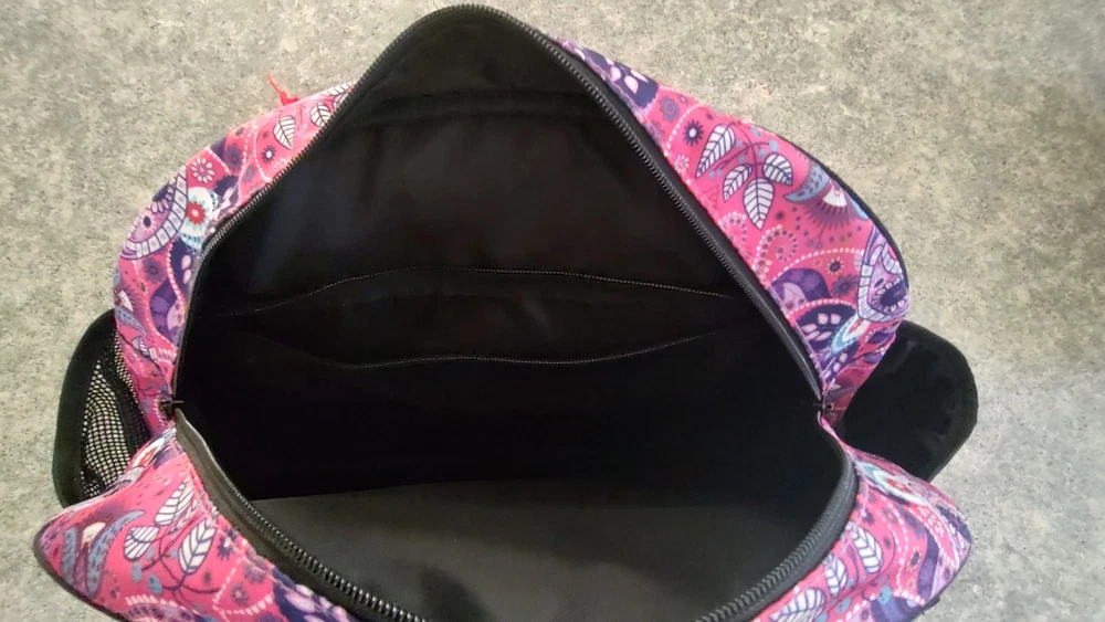 Pickleball Bag for Women Beautiful Pink & Purple Paisley. Excellent Condition! Pickleball Bag for Women Beautiful Pink & Purple Paisley. Excellent Condition!
