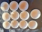 Vintage Fire King Bowls 4.5" White Chili Soup Oven Ware Large Lot Milk Glass