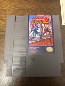 Mega Man 2 (Nintendo NES, 1989) CIB Complete Tested! Authentic! GREAT CART!