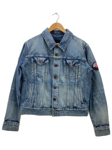 Giacca di jeans SAINT LAURENT XL cotone IDG tinta unita D86X 507322