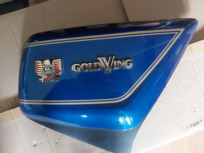 GL 1100 Seitendeckel, neu, Blau, 83601-MB9-00ZC