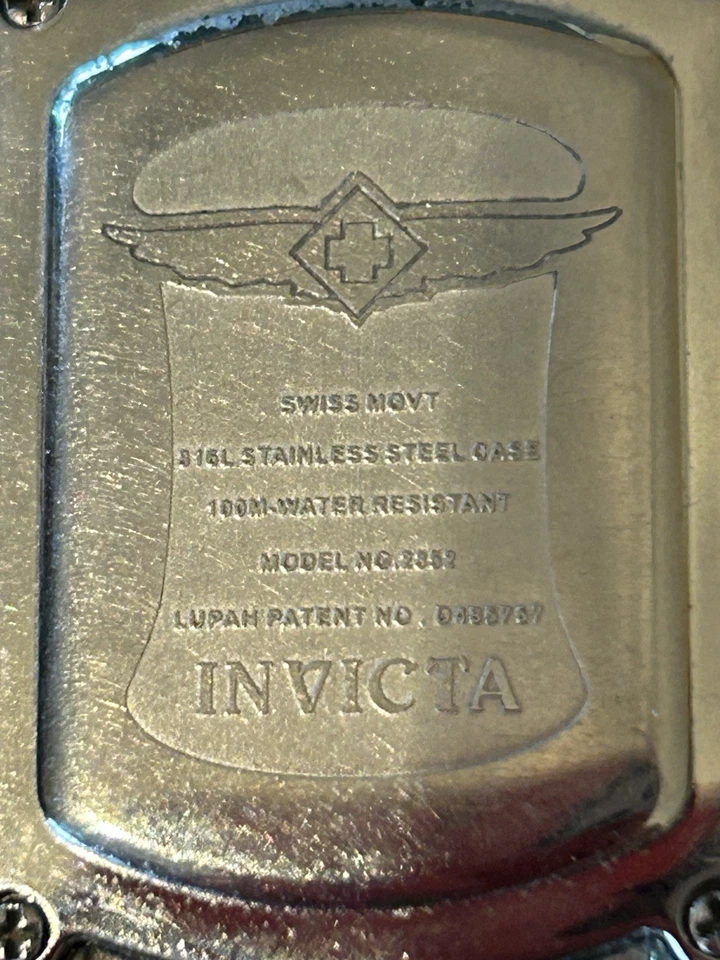 Women’s Watch-Invicta Baby Lupah Stainless Steel MOP Dial!   - Image 3 of 3