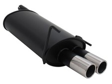 Novus Sportendschalldämpfer für MB C-Klasse (W202) 2 x 76mm