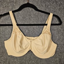 Bali Womens Tan Passion for Comfort Minimizer Bra 3385 Comfort Support Sz 36D