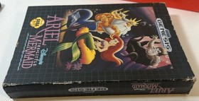 Ariel The Little Mermaid Sega Genesis Game Disney CIB Complete In Box