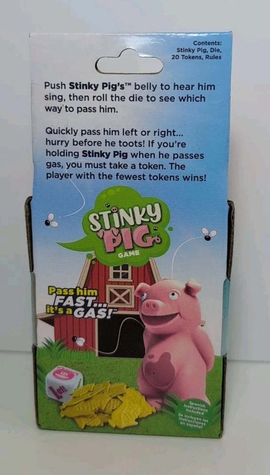 Juego de fiesta Stinky Pig de PlayMonster - ¡Pasa al cerdo antes de que se lance! Foto 3 de 4