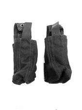 2X Protech Tactical P58B-M-YK Stinger Flashlight / ASP Baton Molle Pouch Carrier