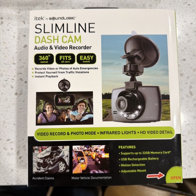 itek by Soundlogic Slimline Dash Cam