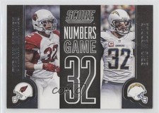 2014 Score Numbers Game Tyrann Mathieu Eric Weddle #NG34 0t2