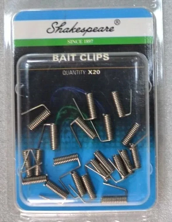 SHAKESPEARE EDELSTAHL KÖDERCLIP MENGE: 20 IN PACKUNG