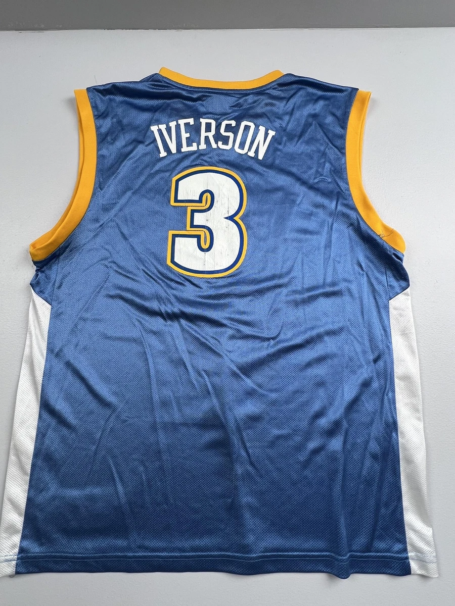 Preços baixos em Allen Iverson DENVER NUGGETS tamanho XL Roupas e