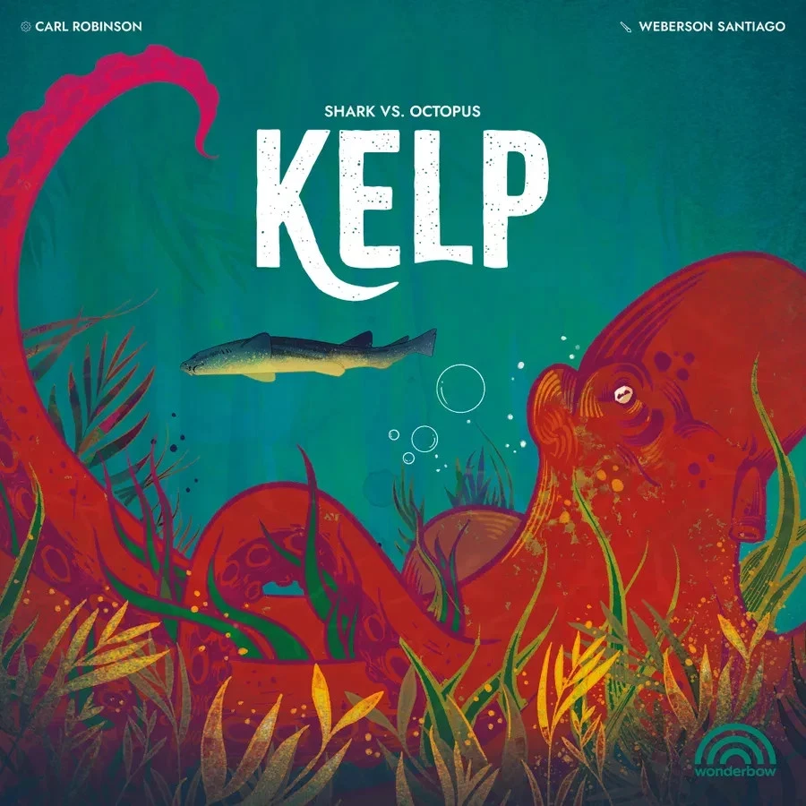 Kelp - Shark vs. Octopus | Board Game | Wonderbow Games (Brand New & Sealed)