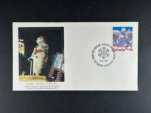 Canada FDC 1979 Quebec Winter Carnival Bonhomme 14c Ottawa First Day Cover