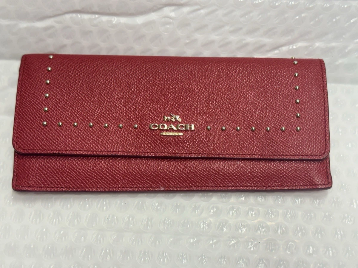 Coach Red Envelope Wallet Wallets for Women for sale | eBay