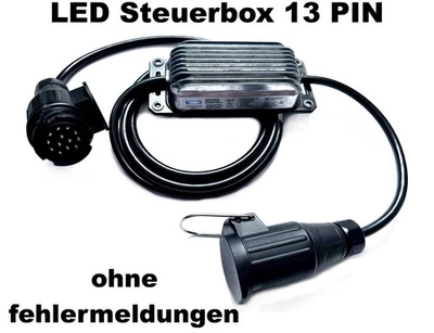 LED Control Box 12V Steuerbox 13 PIN Anhänger Rücklicht E9 Lastwiderstand