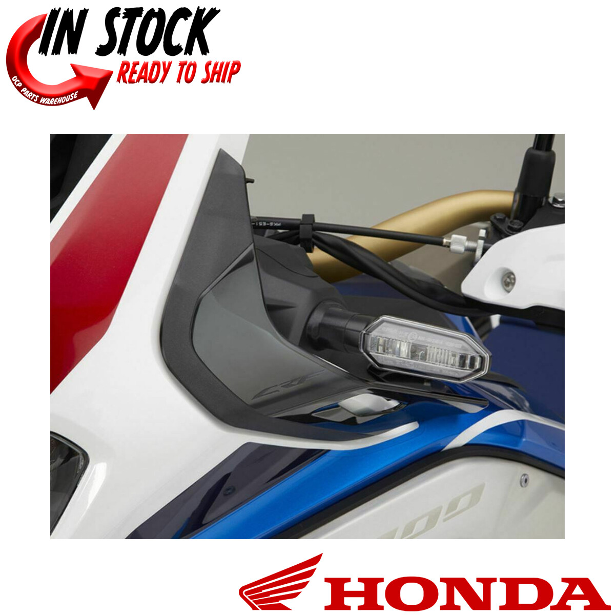 NEW OEM HONDA 2020-2021 AFRICA TWIN CRF1100 L2 UPPER DEFLECTORS