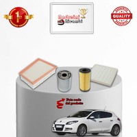 Set Service 4 Filter Renault Megane III 2.0 DCI 110KW 150CV Von 2009->
