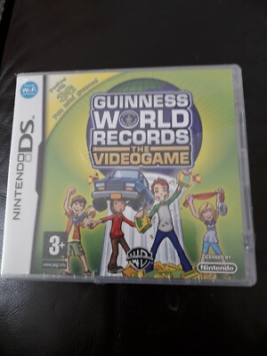 Guinness Buch der Rekorde: Das Videospiel (Nintendo DS) Brandneu und versiegelt