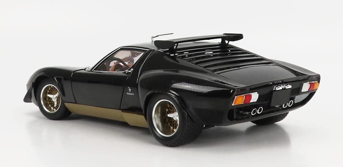 Kyosho Original 1/18 Lamborghini Miura SVR Black Finished Product Kyosho Original 1/18 Lamborghini Miura SVR Black Finished Product