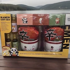 Nongshim Shin Ramen Gift Set Noodle Soup Packets Sauces And Seasonings