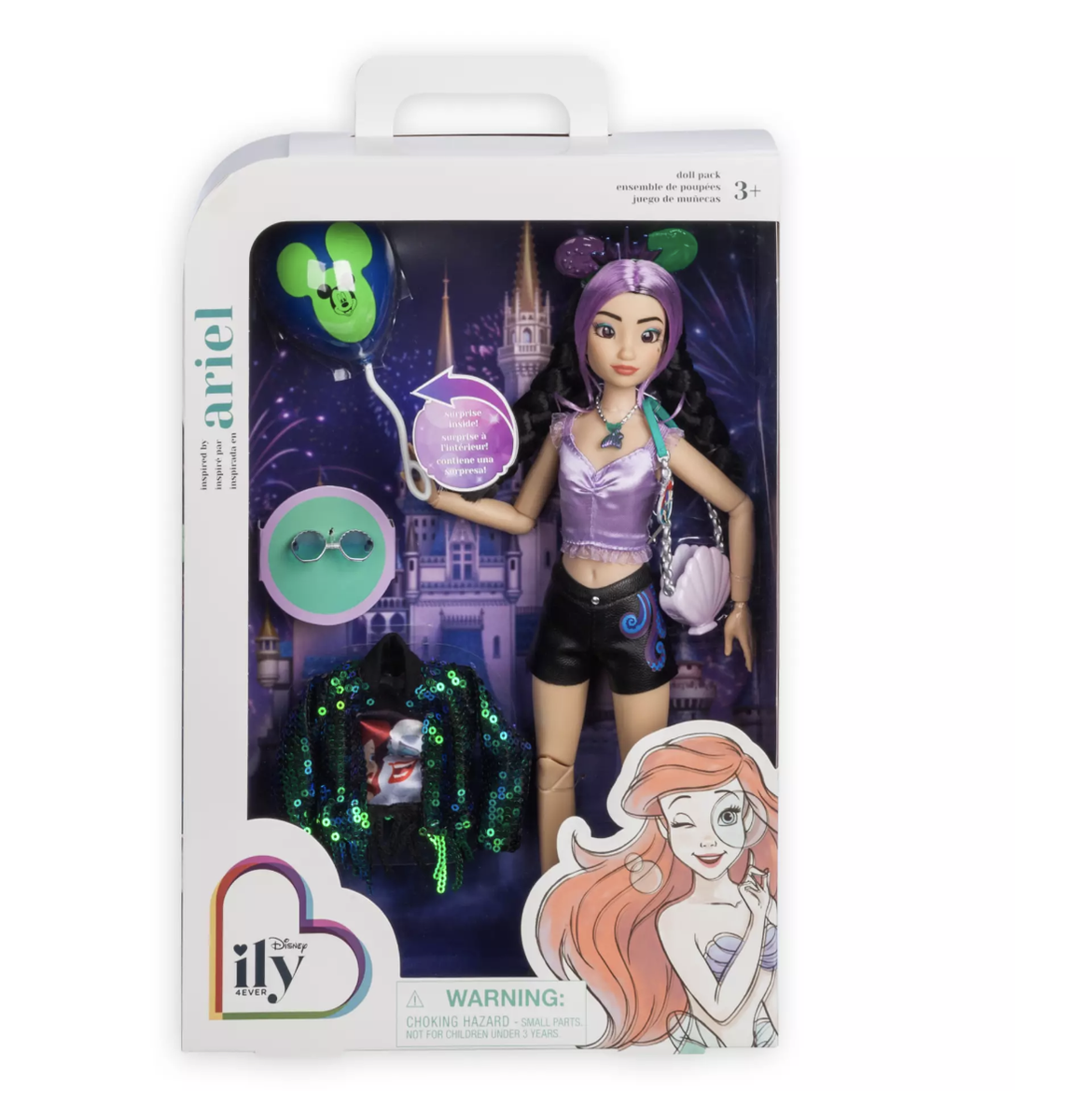 Disney Ily 4EVER Doll Inspired by Ariel with Accessories New