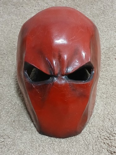 DC BATMAN RED HOOD (JASON TODD) MASK DISPLAY PIECE ONLY HTF READ