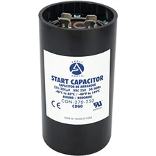 Appli Parts Motor Start Capacitor 270-324 Mfd microfarads uF 250 VAC Universa...