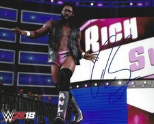 Rich Swann Signed 8x10 Photo Impact Pro Wrestling Picture Autograph WWE NXT 2K18