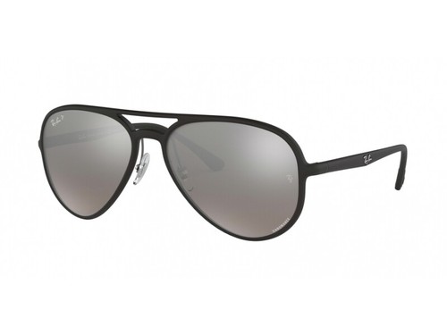 Occhiali da sole Ray-Ban RB4320CH nero blu specchiato polarizzato 601S5J |  eBay