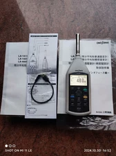 1 used Onosokki LA - 4441 sound level meter (90 - day warranty for DHL or FEDEX)