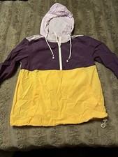 Old Navy Womens Windbreaker/Rain Jacket Long Sleeve W/Hood Small. Worn Once 