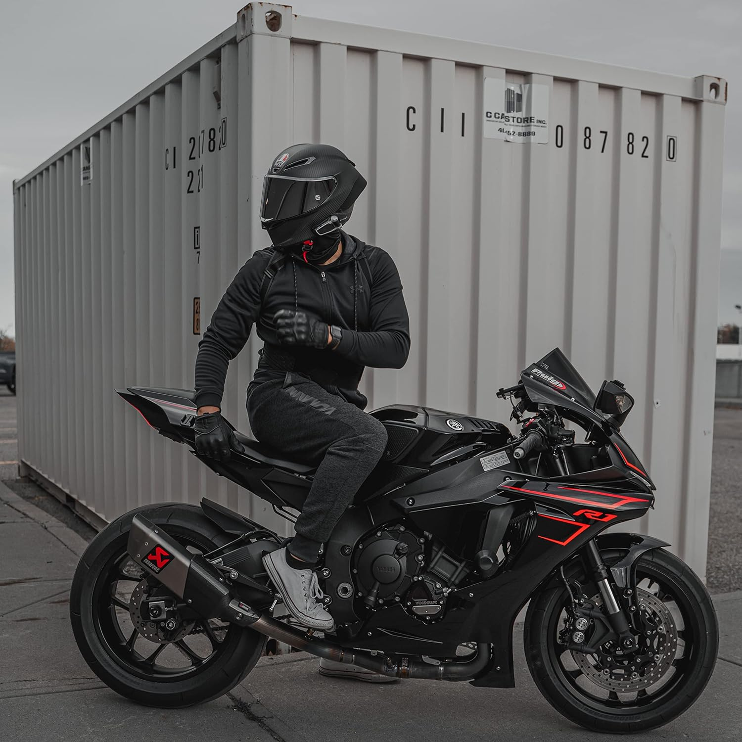 Guanti Senza Dita In Pelle Per Moto E Bici - Unisex Per Uomo E Donna, Touchscreen, Invernali