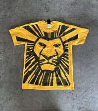 Disney The Lion King Broadway Musical T-Shirt Size medium All Over Print
