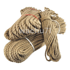 Seil Jute Hanf Hanfseil 0,40-16,45€/m 5 10 15 20 25 3 35 40 45 50mm Rope Tau