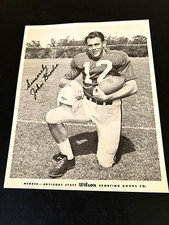 1950s- 60s -John Brodie  Wilson Advisory Staff premium - S.F. 49er's - excellent