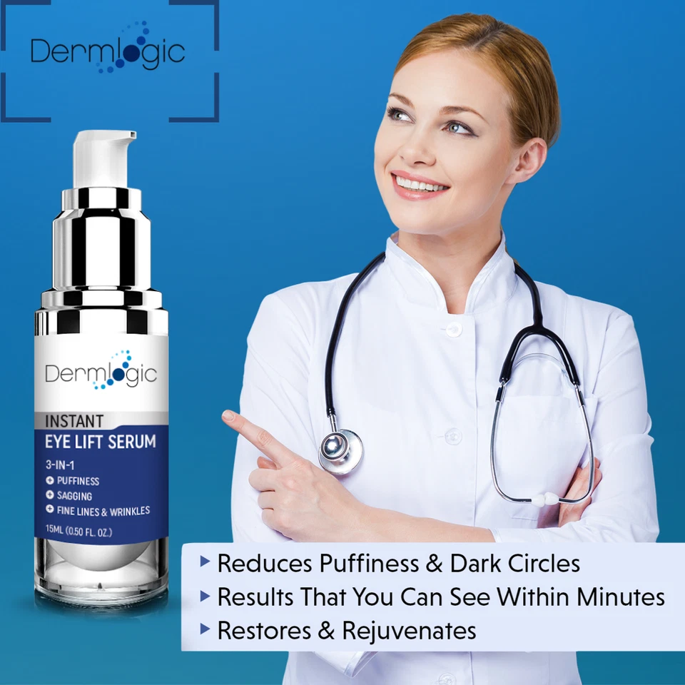 Under Eye Puffiness & Dark Circles Rapid Treatment- Instantly Reduces Puffy Eye - Image 2 of 4