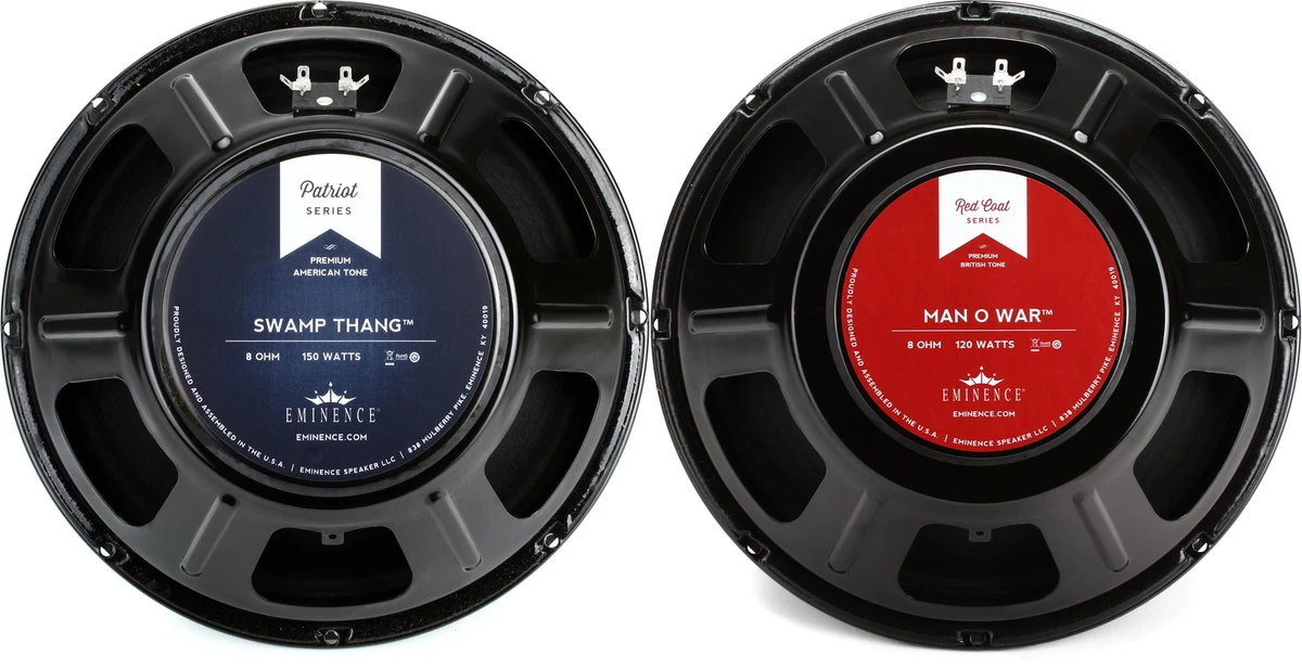 Eminence SWAMP THANG Eminence MAN O WAR Value Bundle eBay
