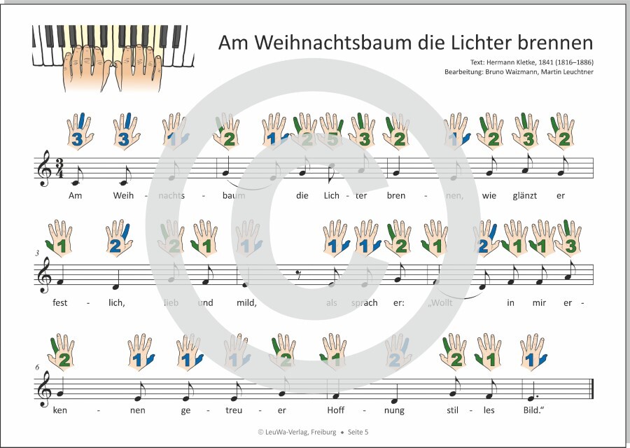 Thumbnail - Einfacher-geht-nicht: 24 Weihnachtslieder Für Klavier Und K ...