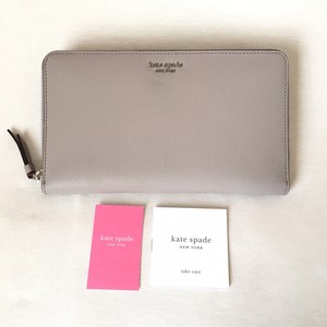 gray kate spade wallet