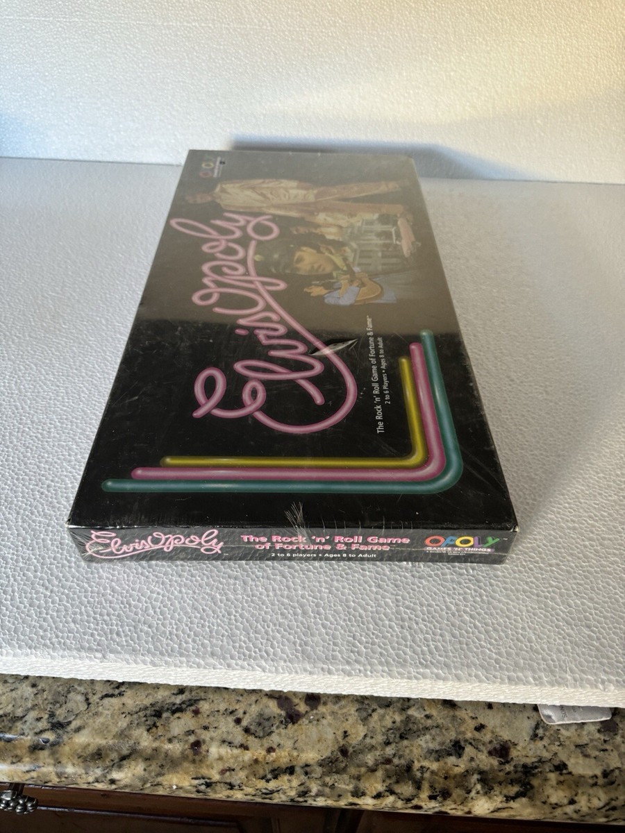 Sealed 1995 Elvisopoly MONOPOLY Elvis Presley Edition Rock 'N