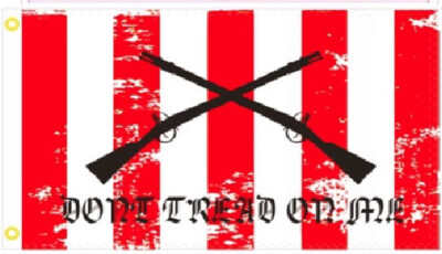 Sons of Liberty Don't Tread On Me 3'X5' Flag REBELLIOUS STRIPED FLAG