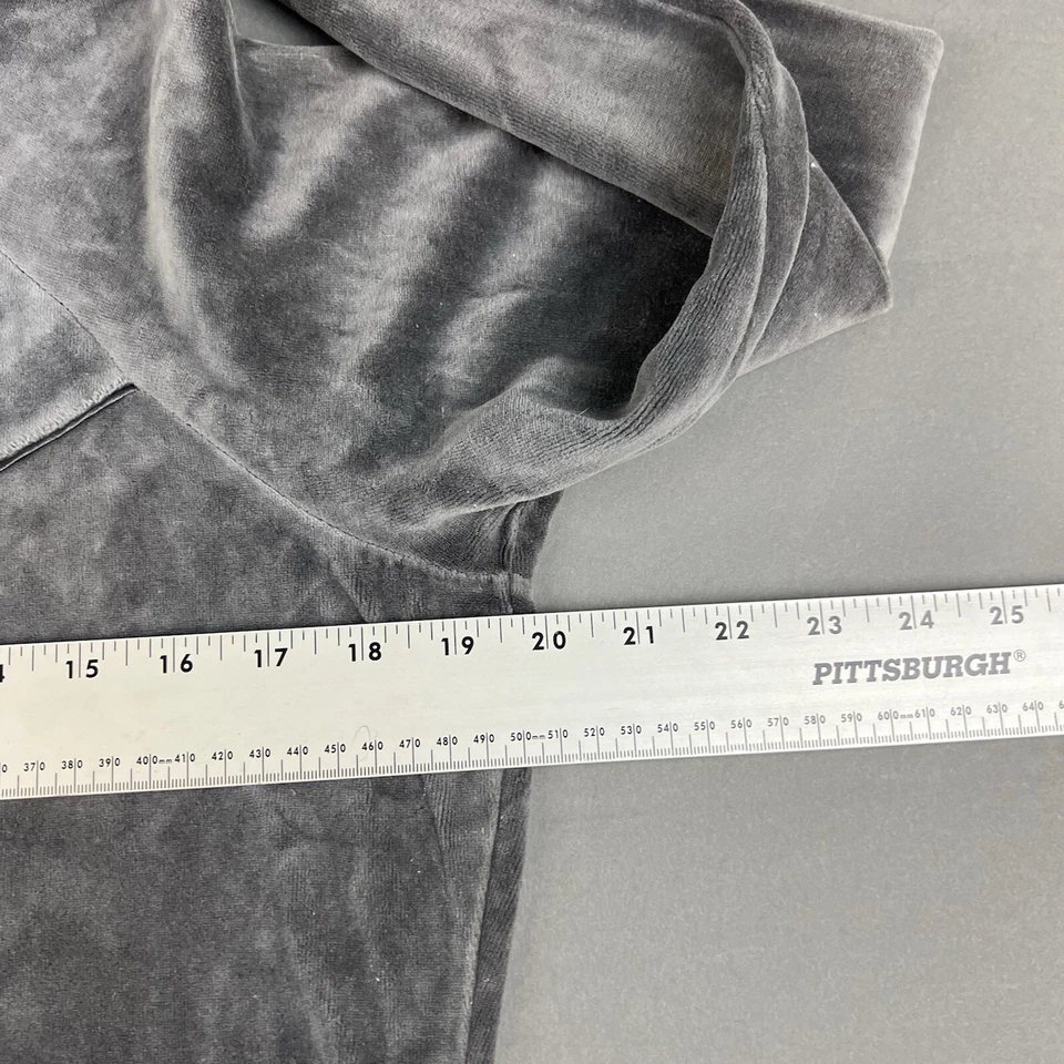 Chaqueta deportiva Nike de terciopelo gris vintage para mujer talla mediana Foto 4 de 4