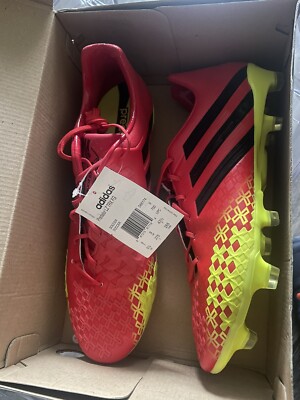 Adidas Predator LZ TRX FG Red Rare Hard To Find Men's 9.5 US