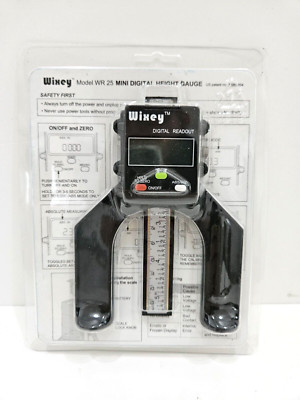 WIXEY MINI DIGITAL HEIGHT GAUGE MODEL WR 25 DIGITAL READ OUT NEW & SEALED