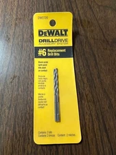 DEWALT DW2720 #6 REPLACEMENT DRILL BITS
