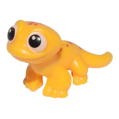 Lego Friends Pet Animal Bright Light Orange Salamander Gecko Dark Orange Spots